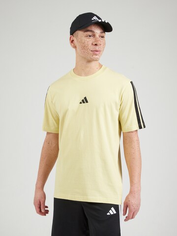 Maglia funzionale 'Essentials' di ADIDAS SPORTSWEAR in giallo: frontale