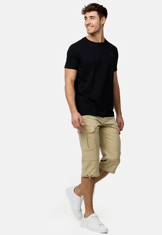 T-Shirt 'Ansel' INDICODE JEANS en noir
