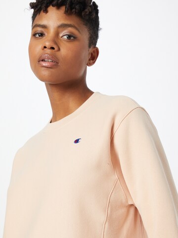 Champion Reverse Weave Sweatshirt in Pink