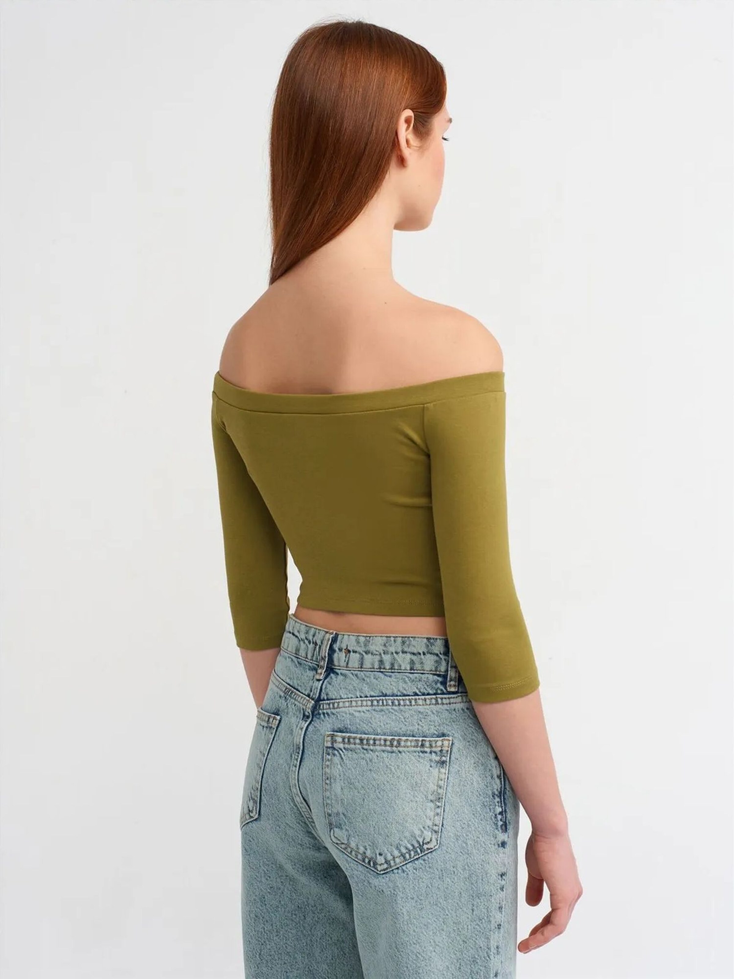 Camicia da donna di Dilvin in verde