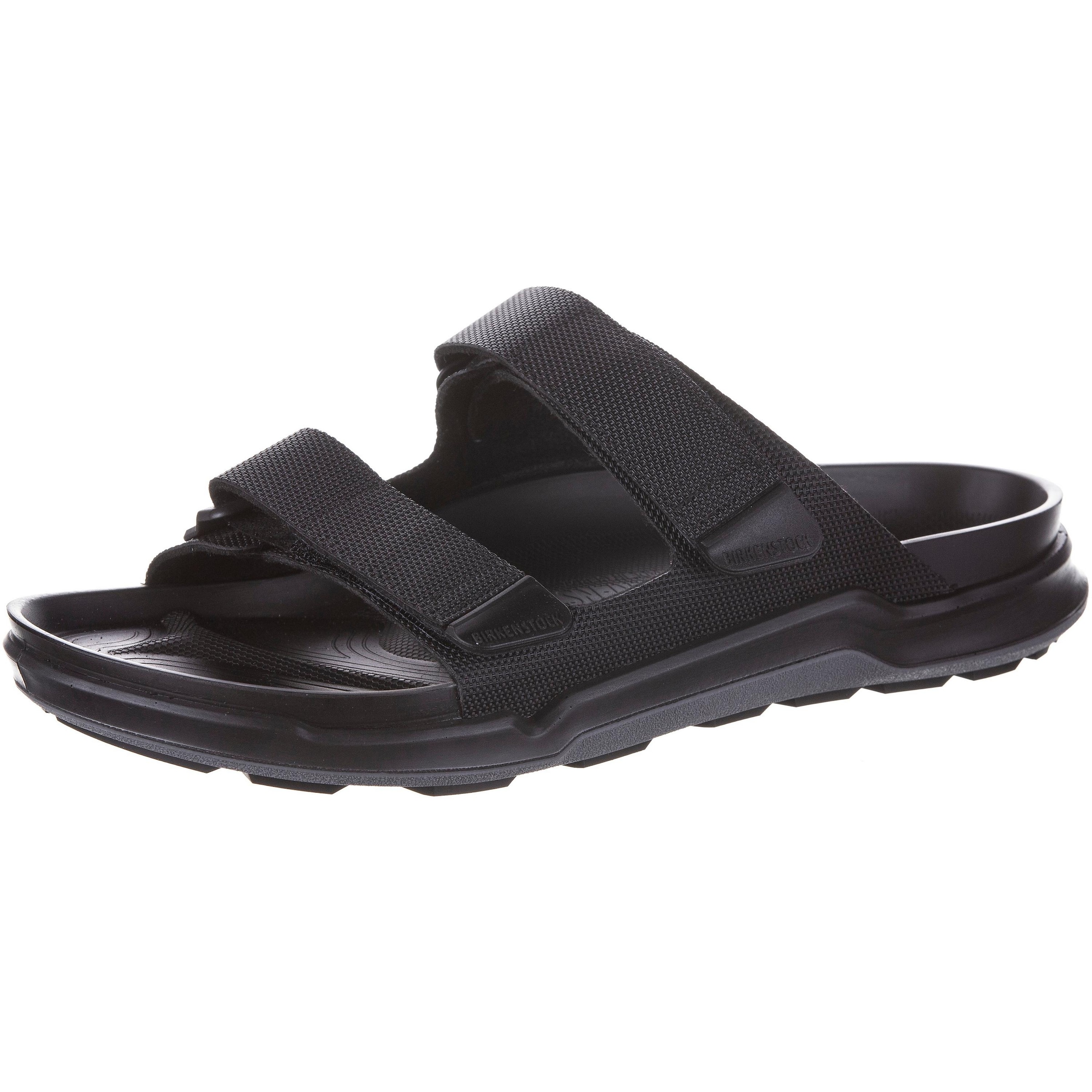 BIRKENSTOCK - Sapato aberto 'Atacama' em preto: frente