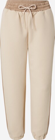 s.Oliver - regular Pantalón en beige: frente