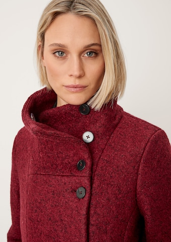 s.Oliver Between-Seasons Coat in Red