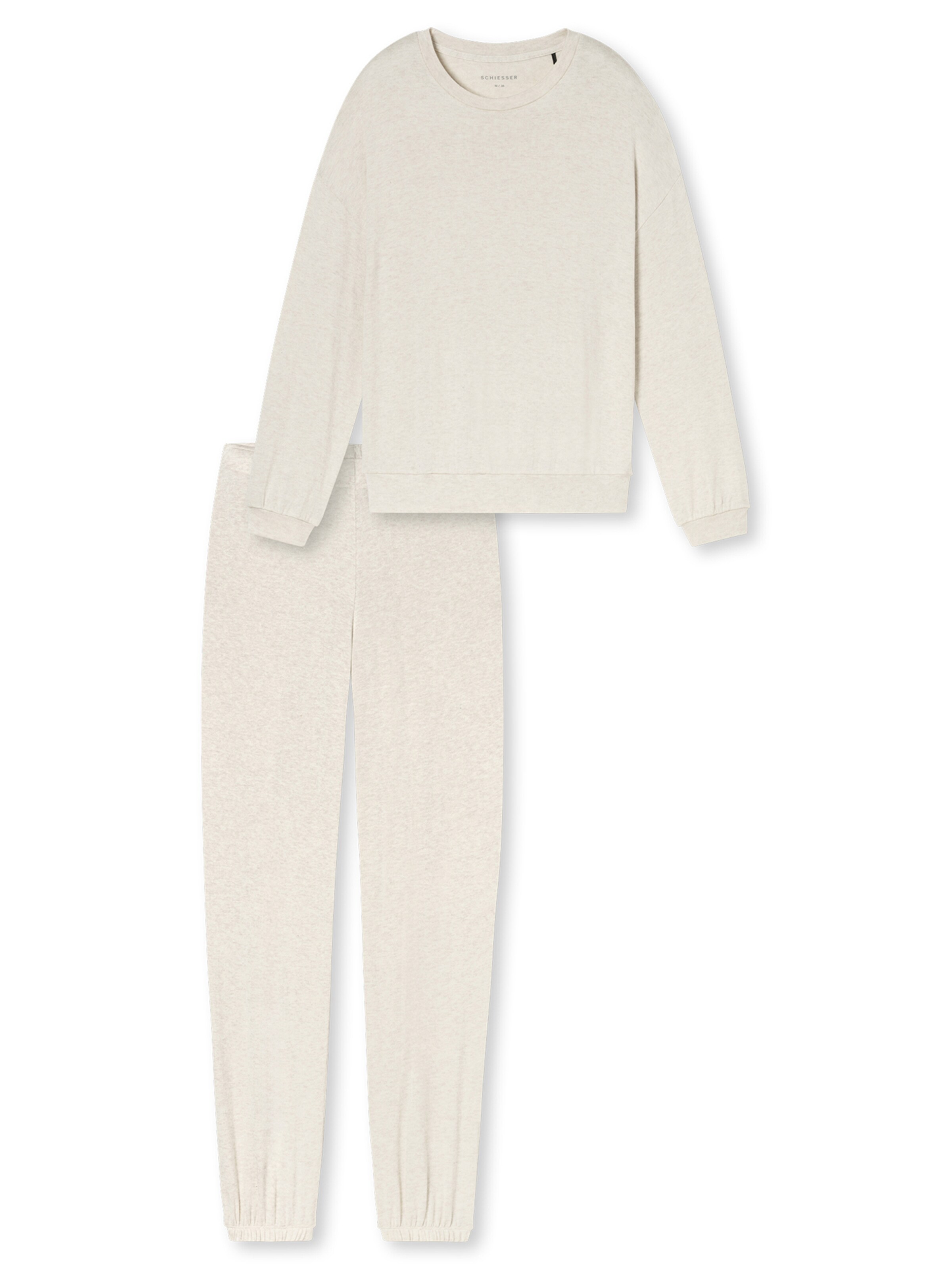Pyjama ' Casual Feel ' SCHIESSER en beige : devant