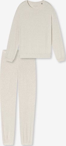 Pyjama ' Casual Feel ' SCHIESSER en beige : devant