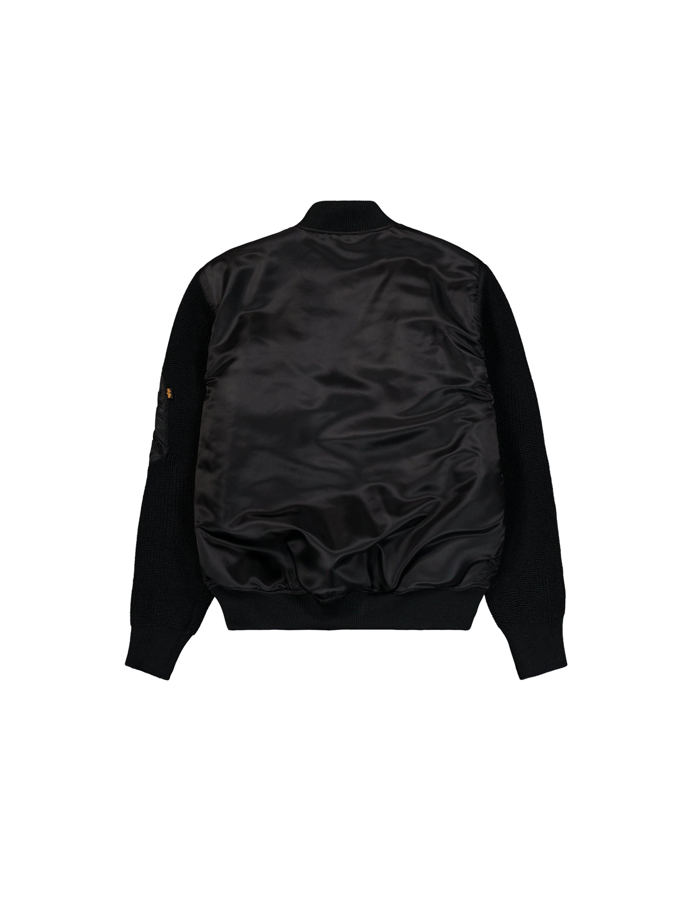 Giacca di mezza stagione 'MA-1' di ALPHA INDUSTRIES in nero
