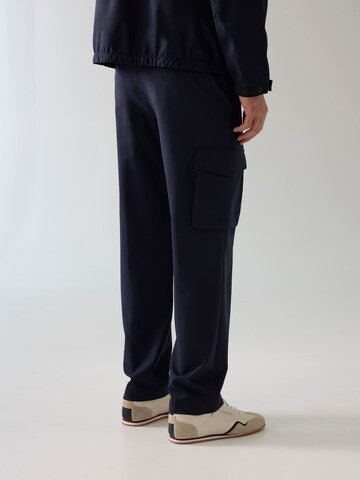GUESS Regular Cargo Pants 'Guess x North Sails' in Blue