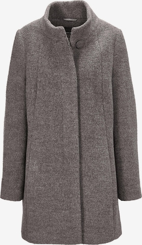 Goldner Between-Seasons Coat in Grey: front
