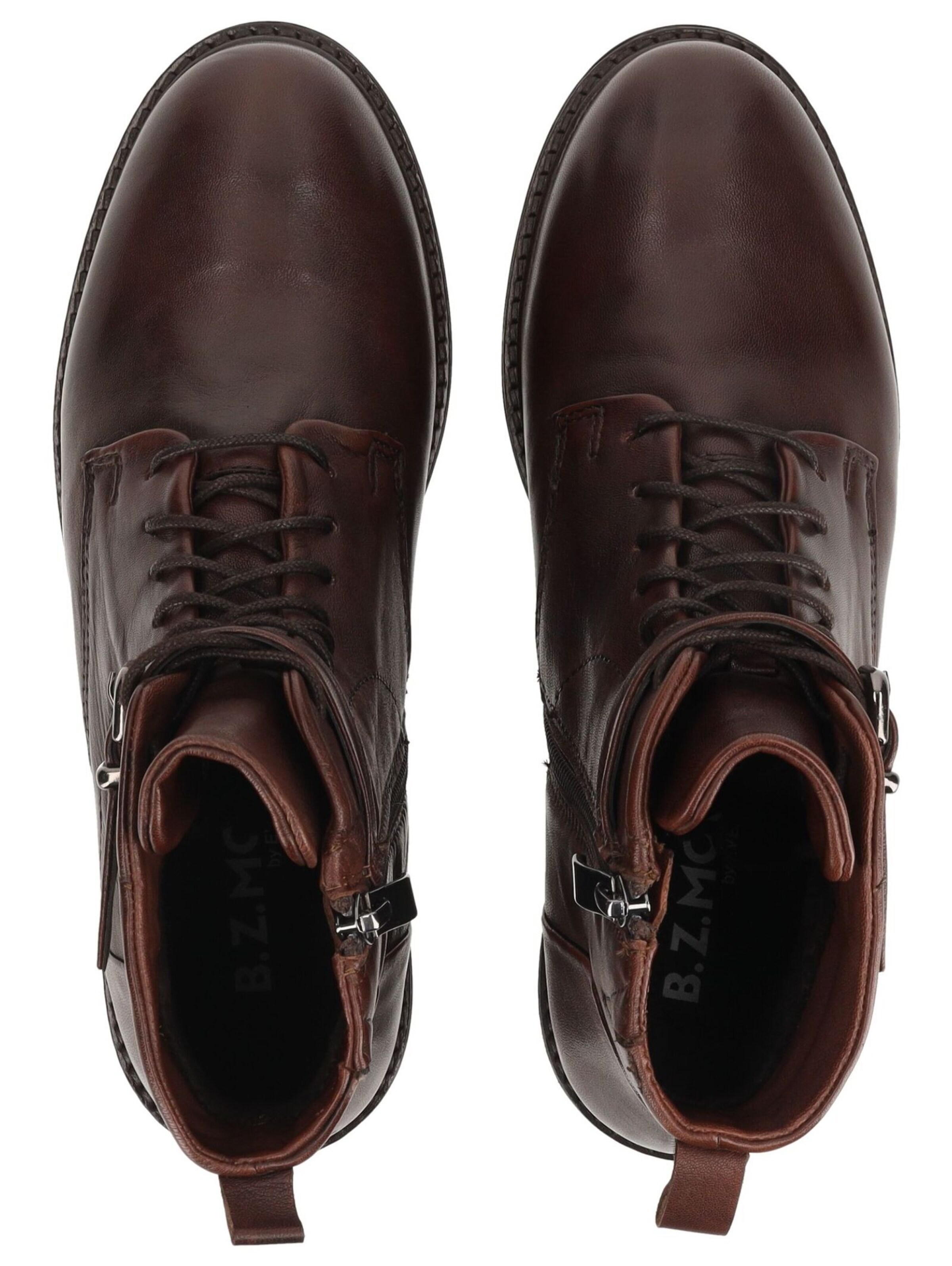 B.Z. MODA by EVERYBODY Schnürstiefelette in Braun