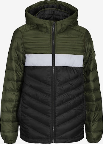 Jack & Jones Junior سترة غير رسمية بلون أخضر: الأمام