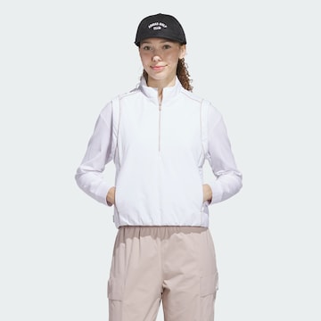 Gilet de sport 'Beyond' ADIDAS PERFORMANCE en blanc : devant