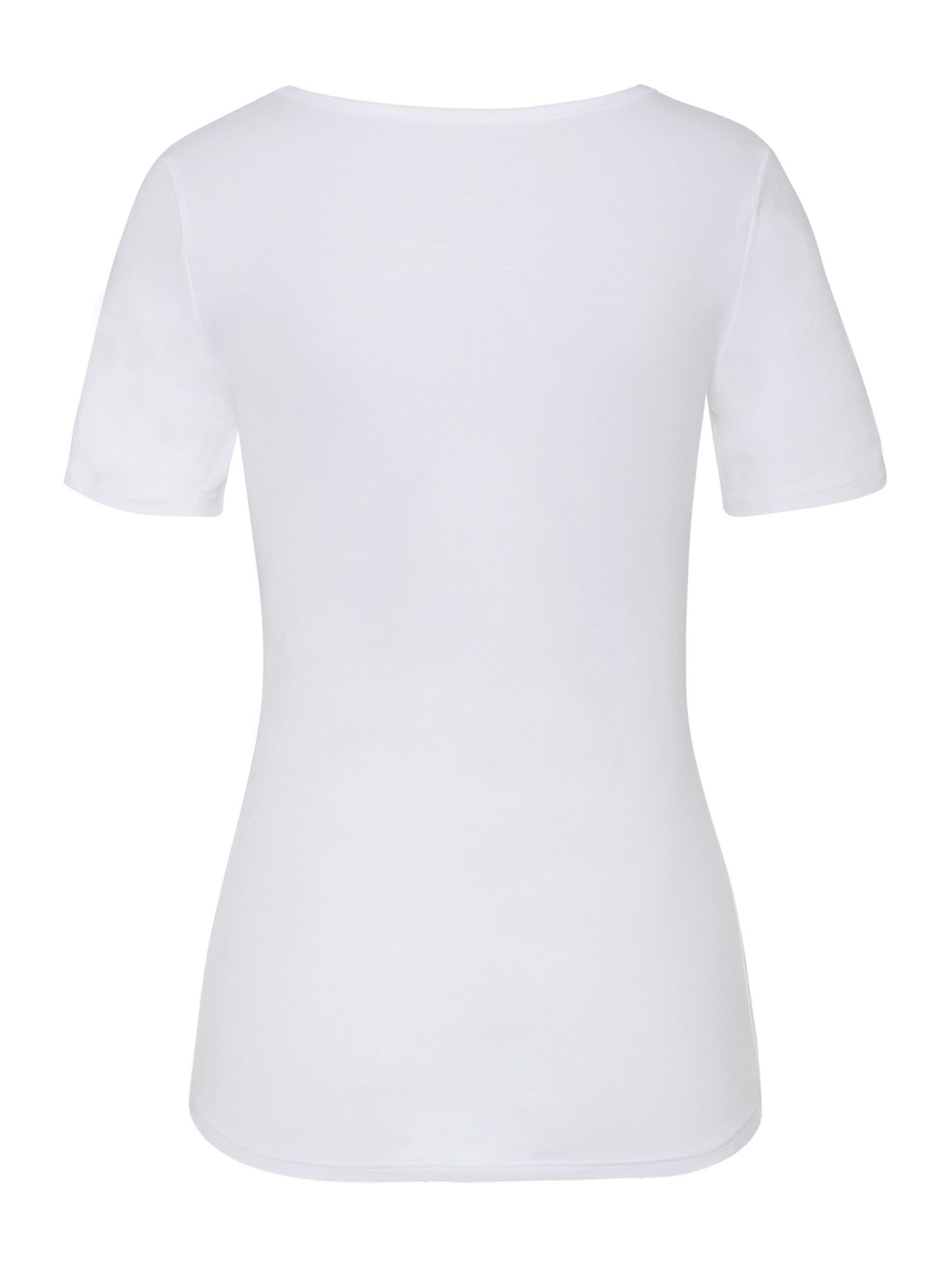 Hanro T-Shirt Cotton Sensation Kurzarm in Weiß 