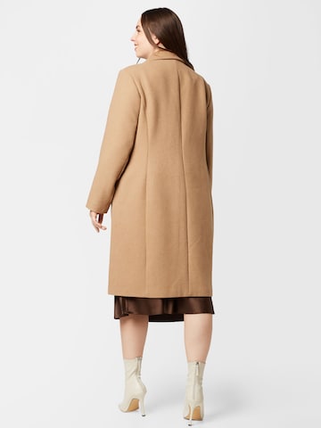 Vero Moda Curve Between-seasons coat 'Blaza' in Beige