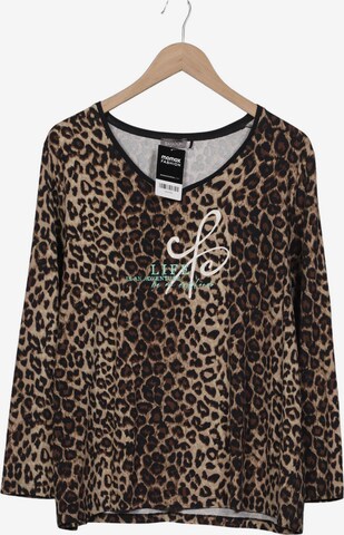 SAMOON Langarmshirt 4XL in Braun: Vorderseite