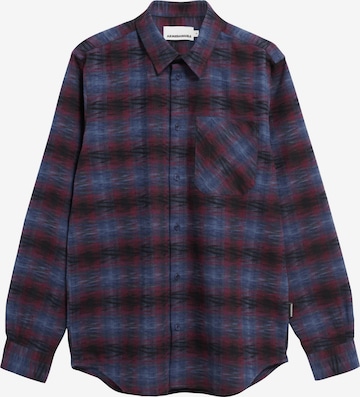 ARMEDANGELS Comfort Fit Hemd FAALIN in Rot: Vorderseite