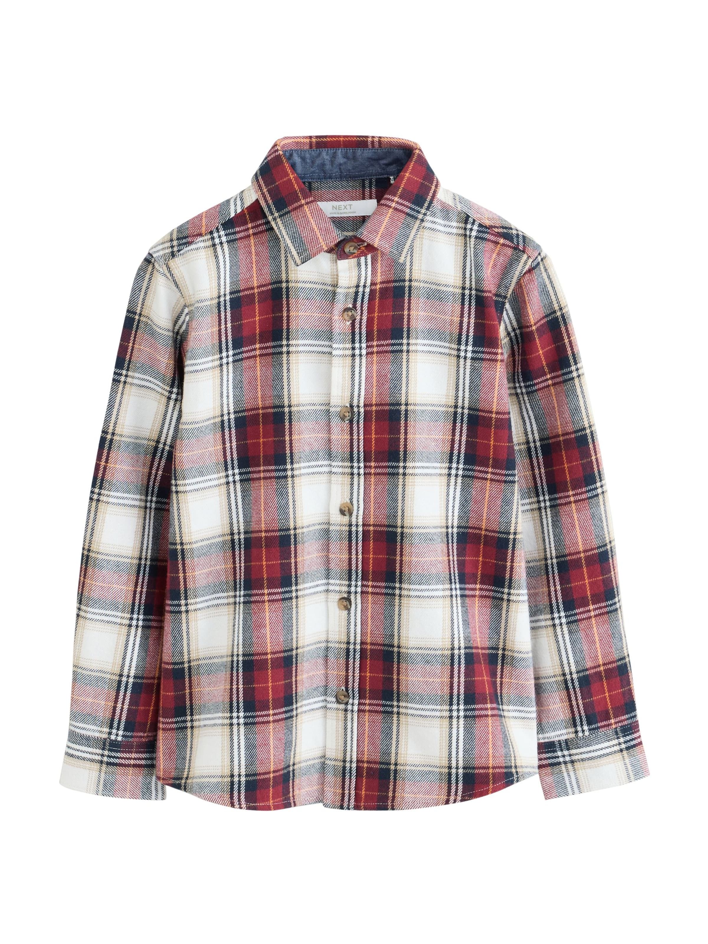 Next - Regular Fit Camisa em vermelho: frente