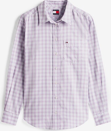 purpurinė Tommy Jeans Palaidinė 'ESSENTIAL': priekis