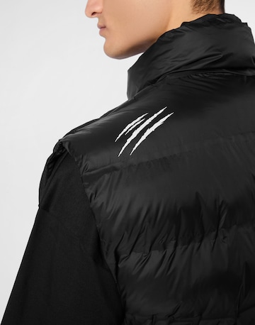 Plein Sport Bodywarmer 'Scratch' in Zwart