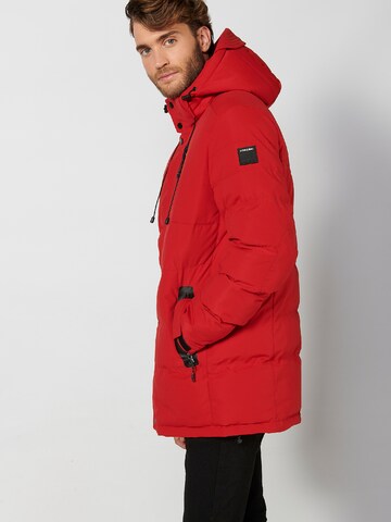 Veste d’hiver KOROSHI en rouge