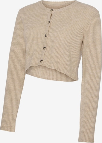MAMALICIOUS - Cárdigan en beige: frente