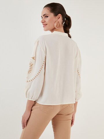 LELA Blouse in Beige