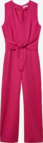 MANGO Jumpsuit 'Nalita' in Pink: front