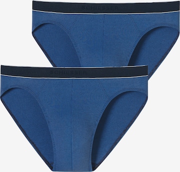 SCHIESSER Slip in Blauw: voorkant