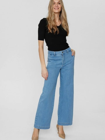 NÜMPH Regular Farkut 'Amber' värissä sininen