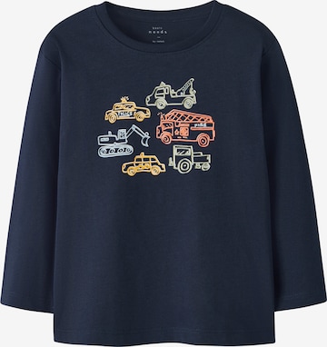 NAME IT Shirt 'NMMVICTOR' in Blauw: voorkant