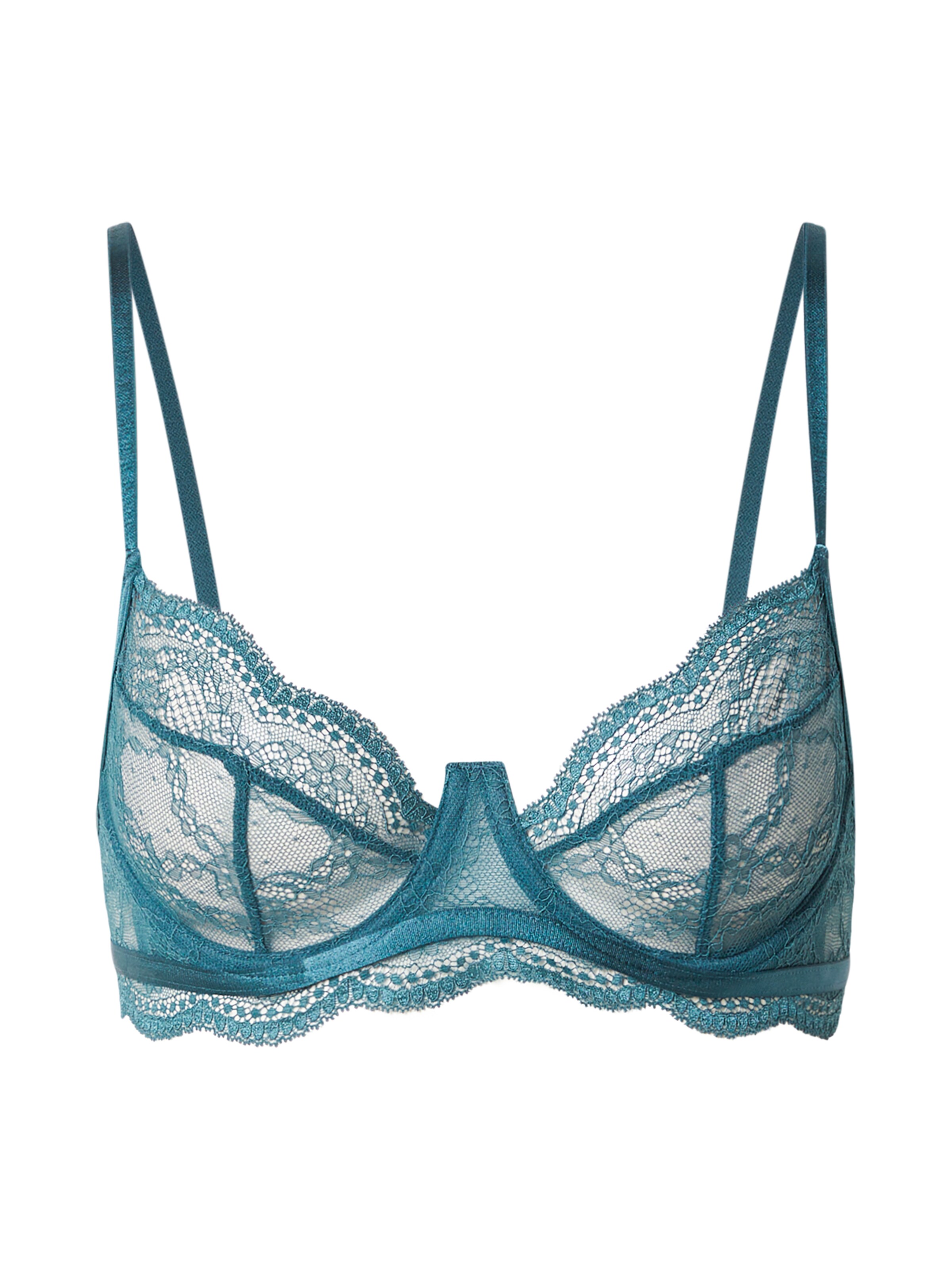 Hunkemöller - Clásico Sujetador 'Isabelle' en verde: frente