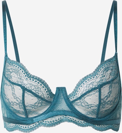 70/B dydžio Liemenėlė 'Isabelle' iš Hunkemöller, spalva – smaragdinė spalva, Prekių apžvalga