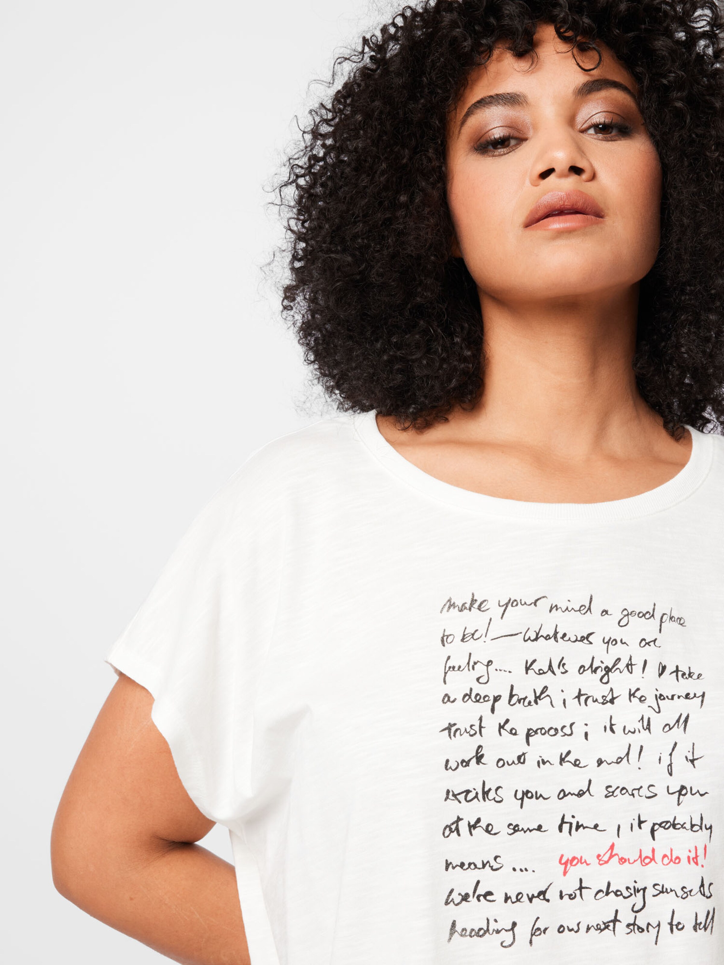 Frauen Shirts & Tops Esprit Curves T-Shirt in Offwhite - XL98419 Frauen Shirts & Tops Esprit Curves T-Shirt in Offwhite - XL98419