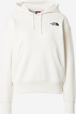 THE NORTH FACE Sweatshirt 'ESSENTIAL' in Weiß: predná strana