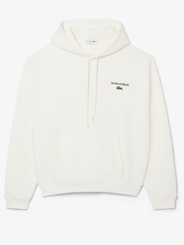 LACOSTE Sweatshirt in White