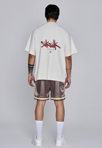 Regular Pantalon SikSilk en marron