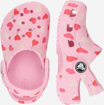 rožinė Crocs Atviri batai