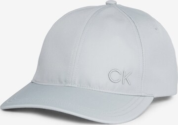 Casquette Calvin Klein en gris : devant