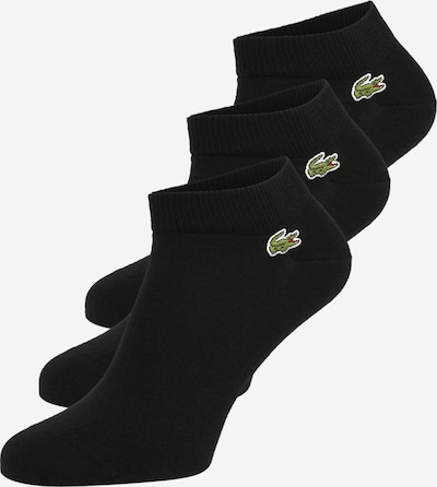 Lacoste Sport Sportsocken in grün / schwarz / weiß, Produktansicht