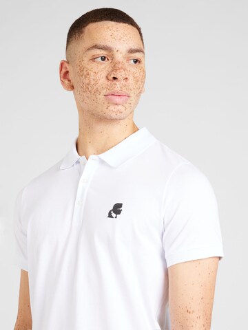 Karl Lagerfeld Poloshirt in Weiß
