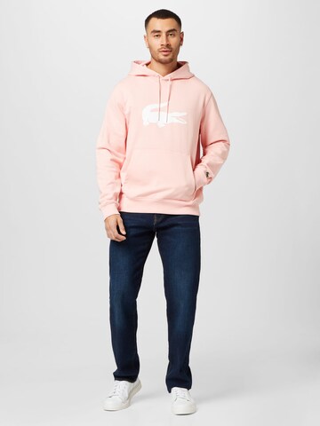 Sweat-shirt LACOSTE en rose