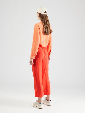 Wide leg Pantaloni di s.Oliver in rosso