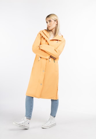 Schmuddelwedda Raincoat in Orange: front