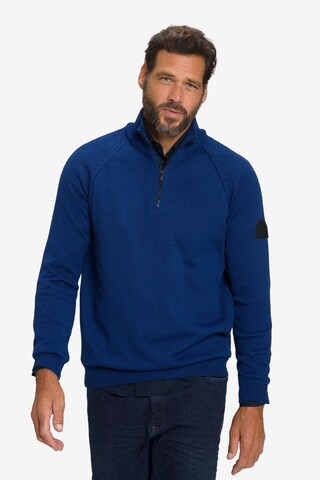 Pull-over JP1880 en bleu : devant