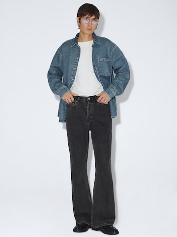 Dr. Denim Loosefit Jeans 'Rift Wide Bootcut Jeans' in Zwart