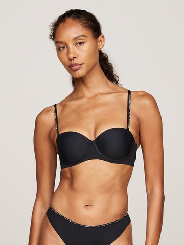Balconnet Soutien-gorge Tommy Hilfiger Underwear en noir : devant
