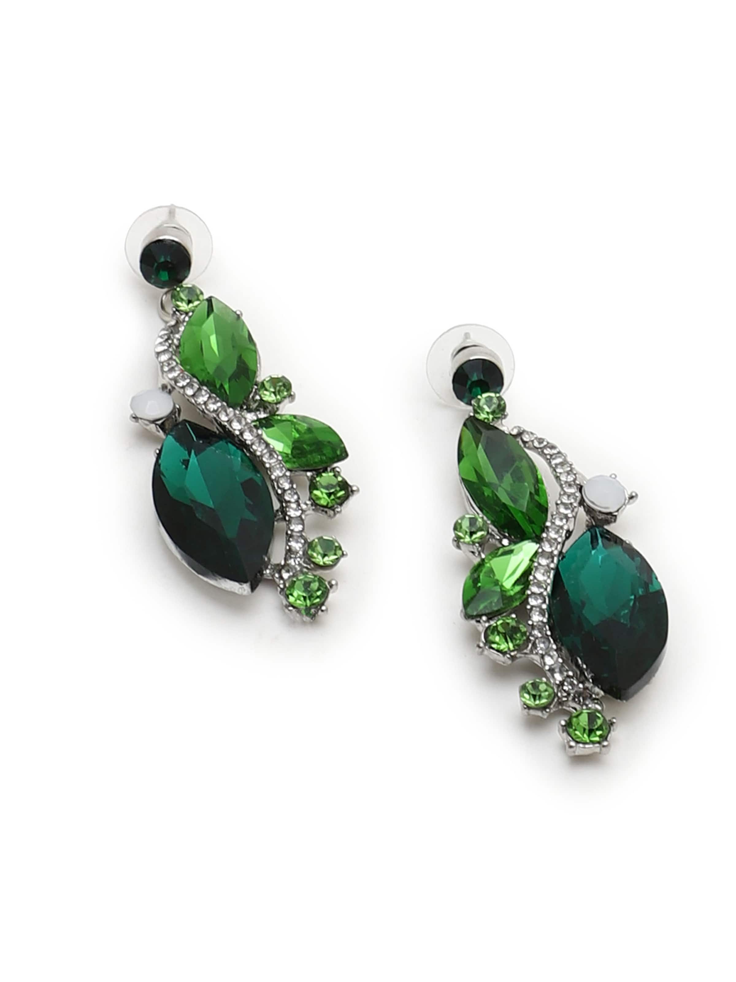 SOHI Комплект украшений 'Sujata' в Зеленый