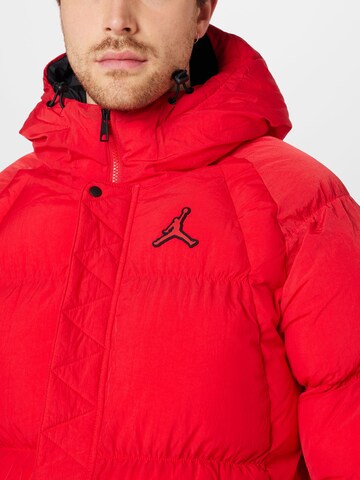 Veste mi-saison Jordan en rouge