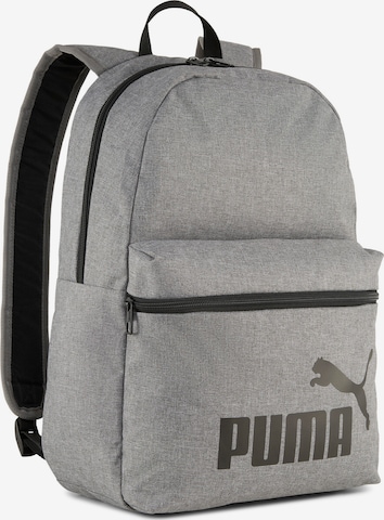 PUMA Backpack in Grey: front