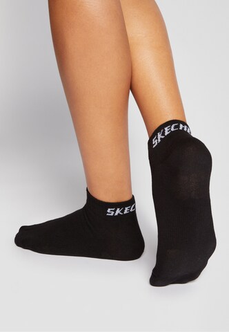 SKECHERS Socken in Schwarz