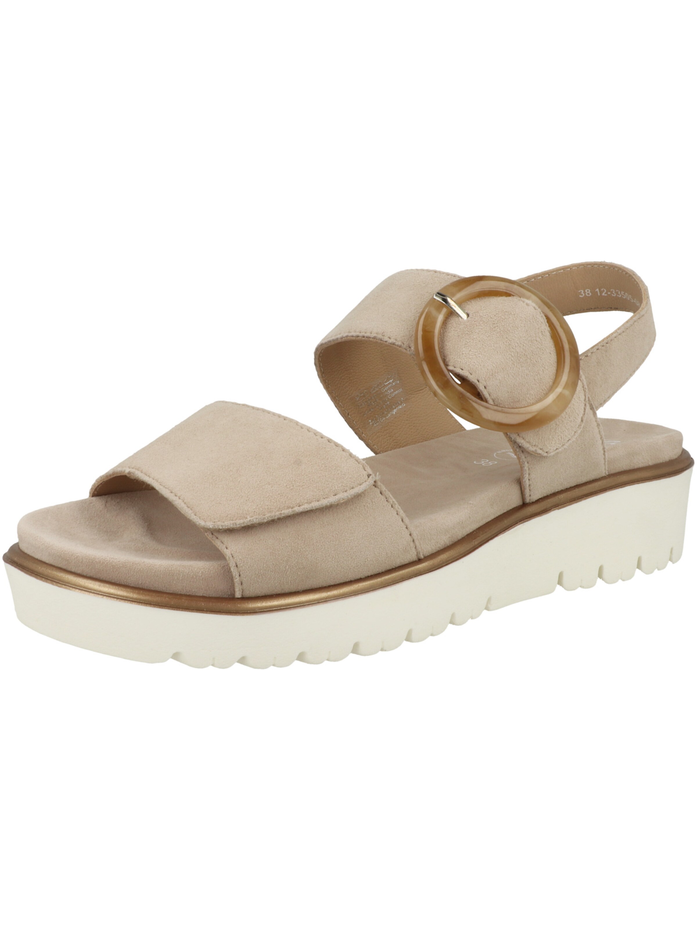 ARA - Sandália 'Bilbao' em bege: frente